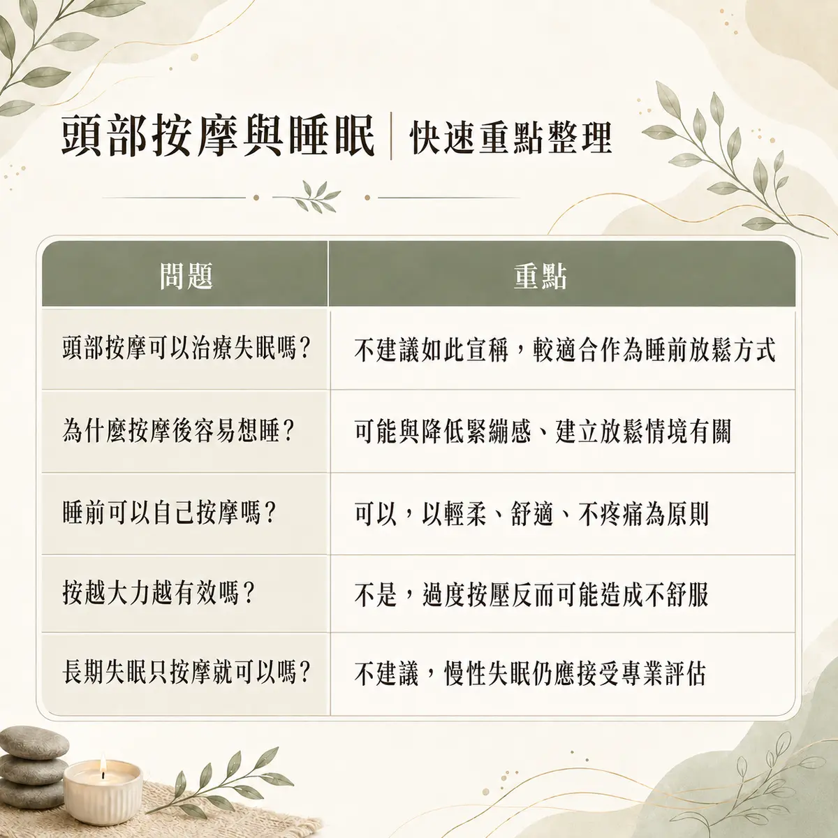 頭部按摩對睡眠有幫助嗎？解析背後原理與按摩手法－圖1